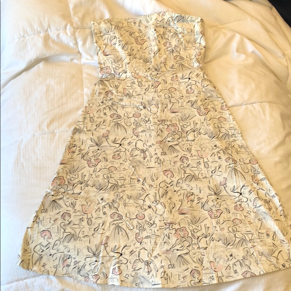 NOTICE fit and flare dress